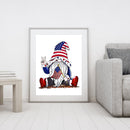 Flag Goblin Oil Paint by Numbers Hand Painted Frameless Painting Home Ornament