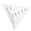 Patchwork Craft Quilting Ruler Cutting Rulers DIY Sewing Tools (60 Triangle
