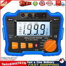 ANENG MH10 Digital Insulation Resistance Tester 100-1000V Megger (Blue) Newly