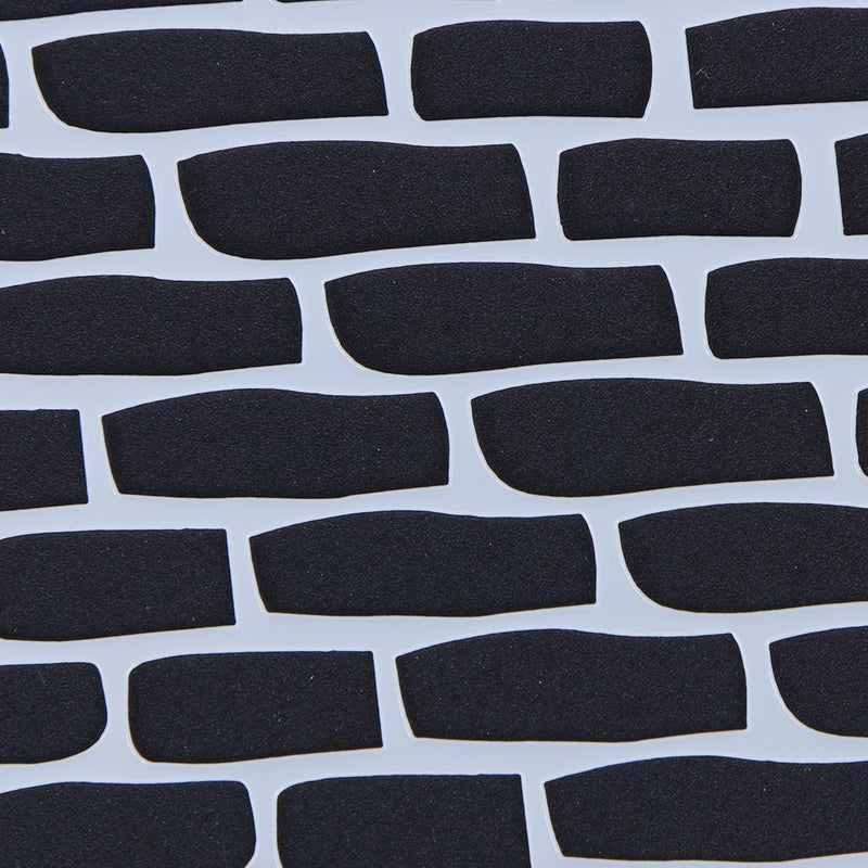 Handmade DIY Coffee Stencils Template Strew Pad Duster Spray(18 Bricks)