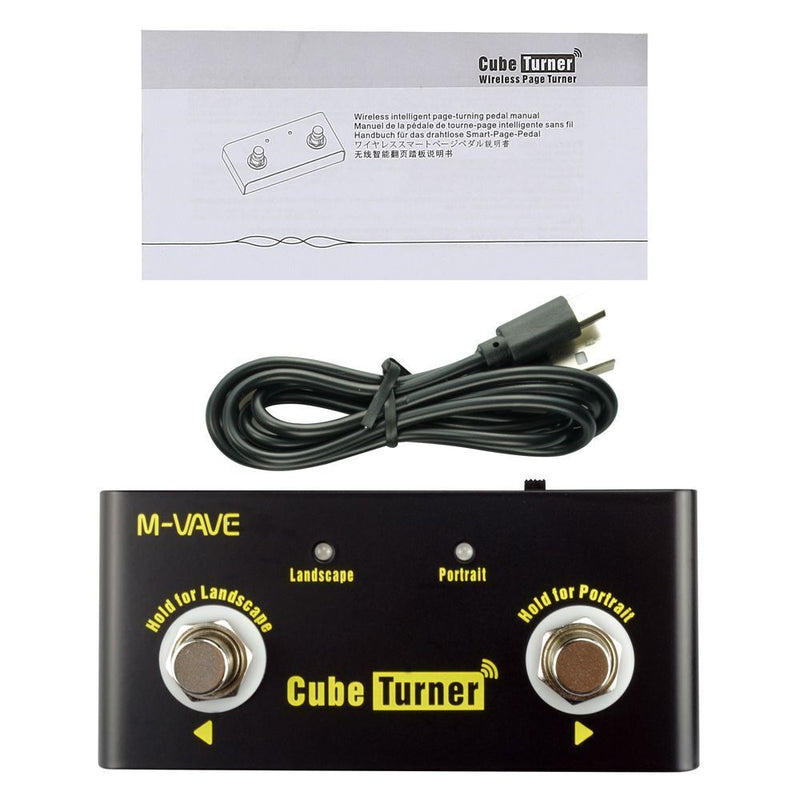 Wireless Page Turner Guitar Looper Pedals Cube Turner Page-turning Pedal