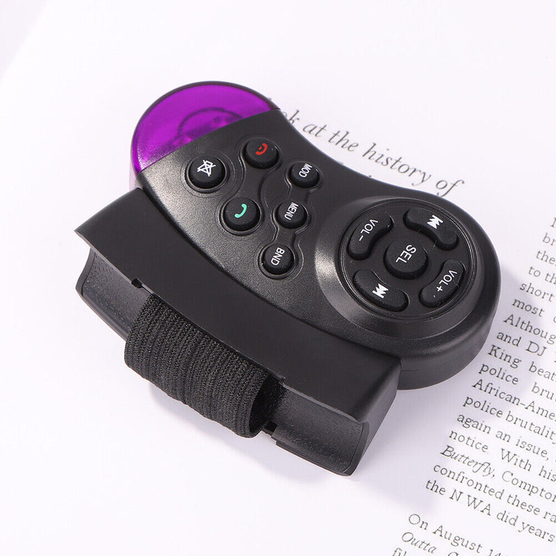 11-Key Car Steering Wheel Remote Control for Car Radio AAA Battery Operated