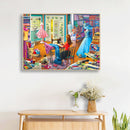 Diamond Painting Full Round Drill Tailores Rhinestone Cross Stitch Wall Decor