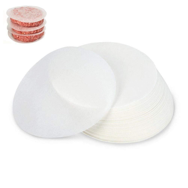 500pcs Silicone Baking Paper Round Nonstick Greaseproof Kitchen Tool (10cm)