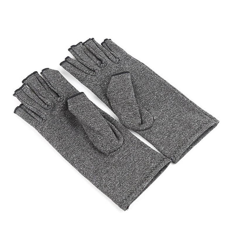 Arthritis Therapy Compression Gloves Pain Joint Relief Warm Mittens (L)