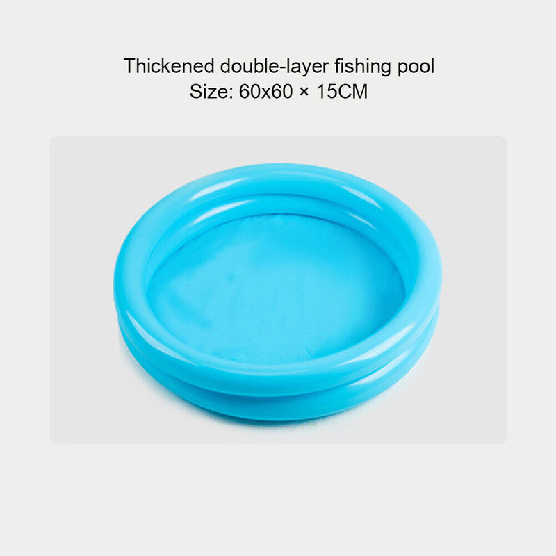 Inflatable Swimming Pool Kids Outdoors Toys Round Garden Paddling for 0-3Y