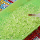 15g/Bag DIY Luminous Round Rhinestones for Diamond Painting (Light Green) Newly