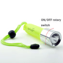 Super Bright Diving Flashlight IP68 Waterproof Outdoor Work Light with Wristb