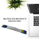 Flexible PCI Express Extender Extension Cable Mini PCIe 1X to 1X Slot Converter