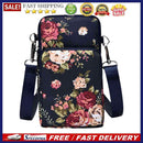 Womens Mini Mobile Phone Bag Oxford Female Mini Coin Key Purse Wristlet Clutch
