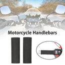 Motorbike Motorcycle Slip-On Foam Anti Vibration Comfort Handlebars Grip Covers#