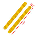 1 Pair Car Reflector Stickers Rearview Mirror Reflective Tape Security Strip