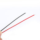 50pcs DC 12V 5mm Car Decor Blue Light LED Long Bright Lamp Bulbs with Wire
