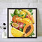 5D DIY Fruits Full Round Diamond Painting Kit Mosaic Picture Wall Art Decoration