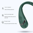 5000mAh Hanging Neck Fan USB Rechargeable Bladeless Sport Mute Fans (Green)