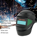 Large View True Color Solar Welder Helmet Auto-Darkening Welding Helmet~