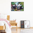 5D DIY Full Drill Diamond Painting Panda Embroidery Mosaic Kit Living Room De