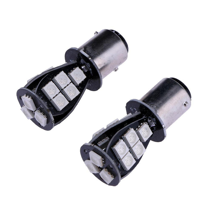 2pcs Car Styling 18SMD-5050 COB LED Bremse Tail Auto Glühbirne Auto Standlicht B