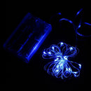 20LED Copper Wire String Lights Holiday Party Decor Lighting (Light Blue