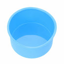 Dish Silicone Cake Pan Tray Muffin Mousse Mould Round Pattern Pudding Mold