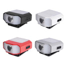 Hat Clip Light Headlight COB LED Camping Fishing Headlamp Sensor (Red)