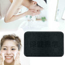 Black Bamboo Charcoal Soap Face Body Clear Tourmaline E7Q2 2Q6W J6U N5O8 N8E5