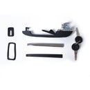 Door Knob Car Accessories With Key Lock For VW Volkswagen Golf Jetta Passat