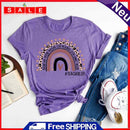 Teachers Life Rainbow Teaching T-Shirt Tea-06699 S / Purple