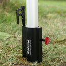 Camping Aluminium Alloy Fixing Pipe Sunshade Pole Tent Pole Ground Holder