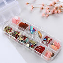 Little Stuff Storing Craft Organizer Storage Boxes Nail Art Tips Small Case
