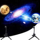 360° Rotatable Home Decor Night Light MOON EARTH Projector Projection Lamp LED