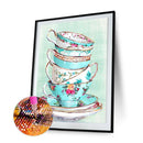 DIY Diamond Painting Full Round Drill cup of Rhinestone