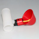 Pigeon Automatic Nipple Drinking Cup Quail Bird Chicken Drinker Bowl (Red) Newly