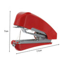 Mini Sewing Machines Portable Needlework Mending Handworking Tools (Red)