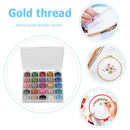 Embroidery Sewing Threads Polyester Home Sewing Machine Supplies Yarn Line Box