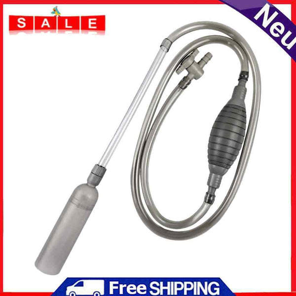 Aquarium Fish Tank Syphon Vacuum Cleaner Siphon Pump Water Changer Gravel Filter