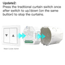 90-250V Smart Voice Control Roller Shutter Blinds Motor WiFi Curtain Switch