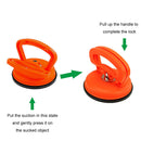 2 inch Mini Car Dent Puller Bodywork Panel Remover Auto Suction Cup Orange