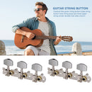 2x Metal Guitar Tuning Pegs Machine Head Tuners for Classic Folk Guitar Parts