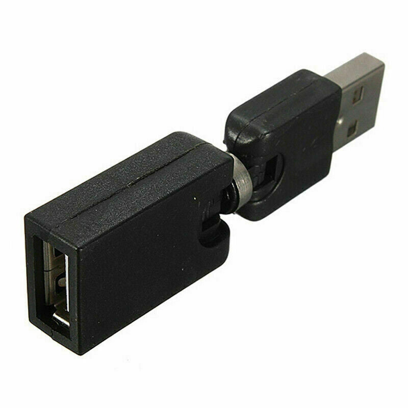 360 Degree Free Rotation Usb Male To Female Bending Interface Quick F1G9