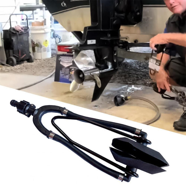 Water Feed Marine Unit Round Outboard Lower Muff Flusher Motor Flush Sterndrive