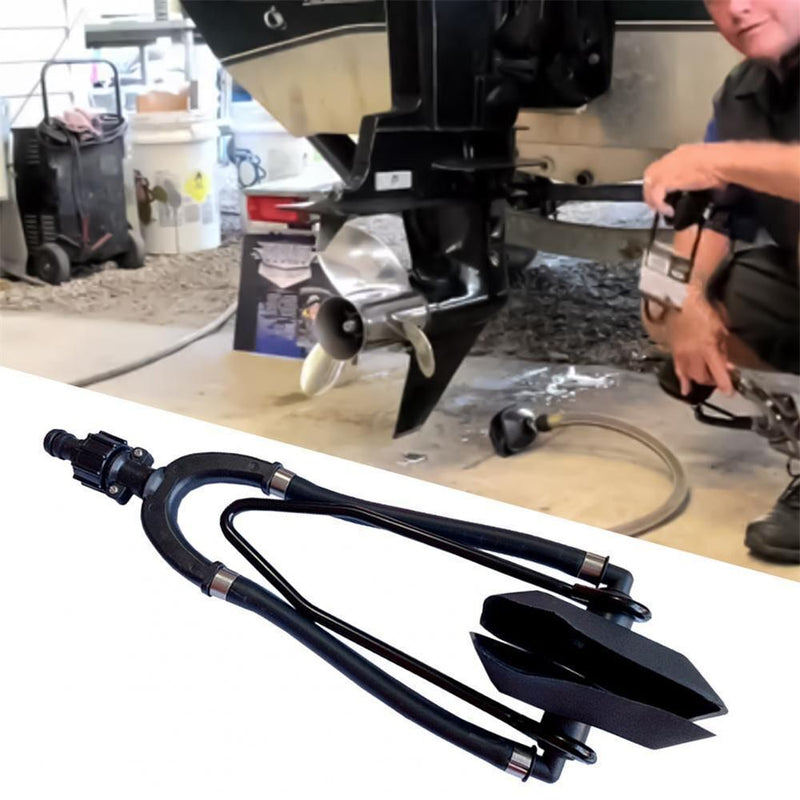 Water Feed Marine Unit Round Outboard Lower Muff Flusher Motor Flush Sterndrive