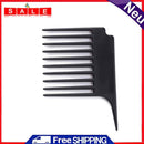 Plastic Wide Teeth Blow Wet Drying Hair Brush Barber Hair Dyeing Cutting Brush