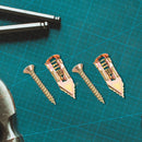 10pcs Self-Tapping Drilling Anchors Screws Plasterboard Expansion Toggle Tools