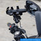 Motorcycle Handlebar Rearview Mirror Ball Clamp Base Phone Holder Bolt Scre