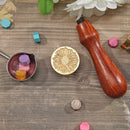 Plant Flower DIY Scrapbooking Envelope Seal Stamp Sealing Wax Stamp (C156) Newly