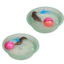 Electric Beaver Weasel Rolling Ball Chasing Claws Bite Toys for Pet Cat Ran