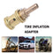 6.5/8mm Air Chuck Adapter Compressor Pump Accessories Metal for Motorcycle Tyre