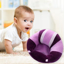 Sofa Support Seat Cover Baby Plush Chair Learning To Sit w/o Filler (10) Newly