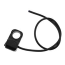 Aluminum 7/8in Motorcycle Handlebar Headlight On/Off Switch w/ LED (Black)